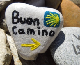 June 2013 buen Camino Cruz de Ferro